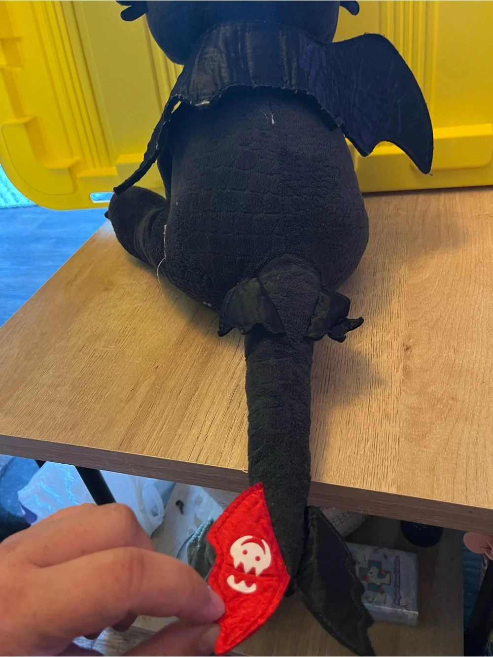 Build a Bear Toothless Black Tail Plush 14-inch How to Train Your Dragon 2022